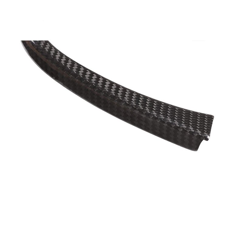 YIWANG Real Carbon Fiber Car Gear Shift L Shape Strips Trim for BMW F80 F82 F83 M3 M4 2014-2018 Left Hand Driving Accessories - Image 5